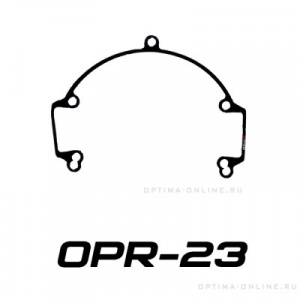 Комплект переходных рамок (2шт) на Hyundai Sonata (NF)/Hyundai Grandeur (TG для Optima Bi-LED OPR-23 в Казани